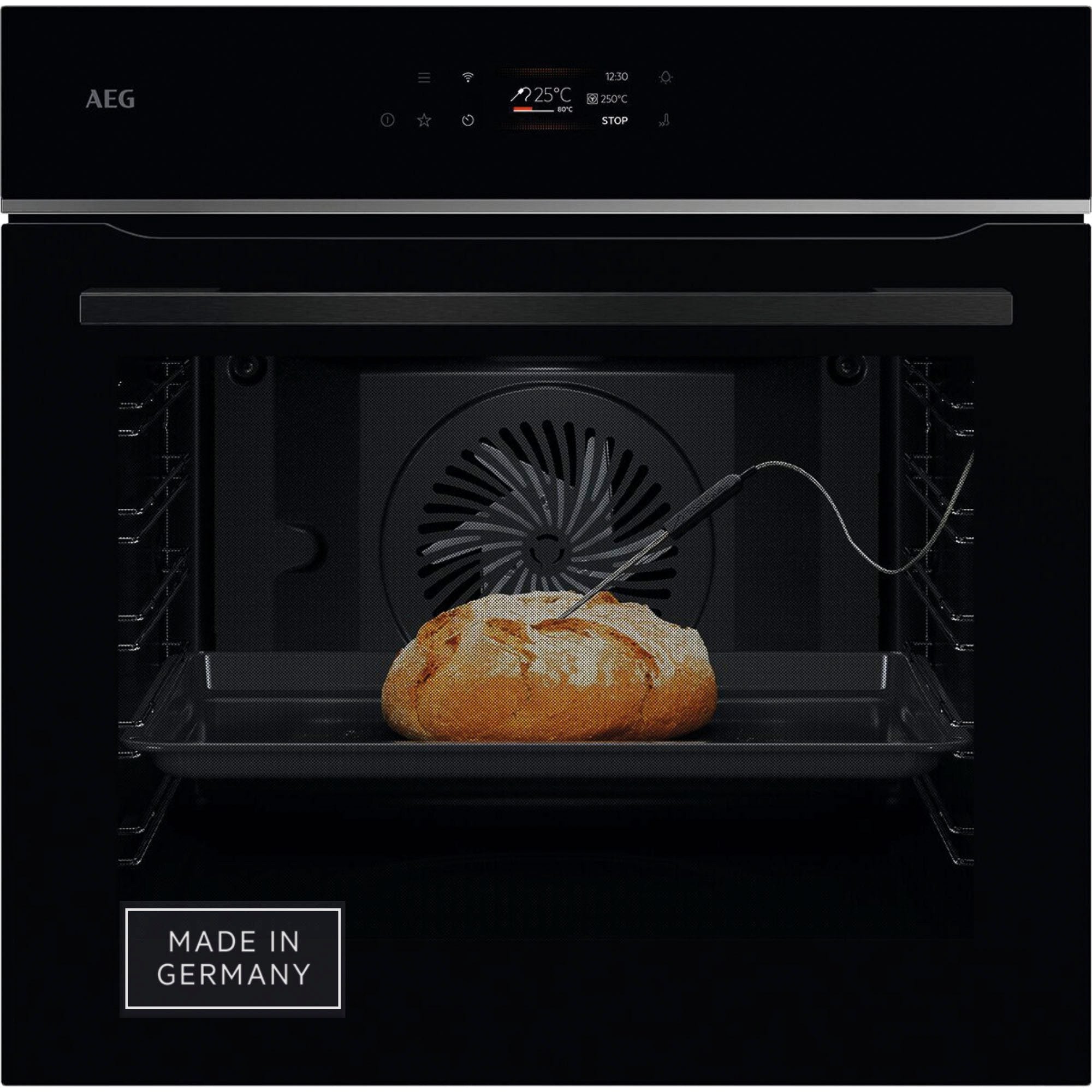 AEG Einbaubackofen 7000 TE7PB62WAB