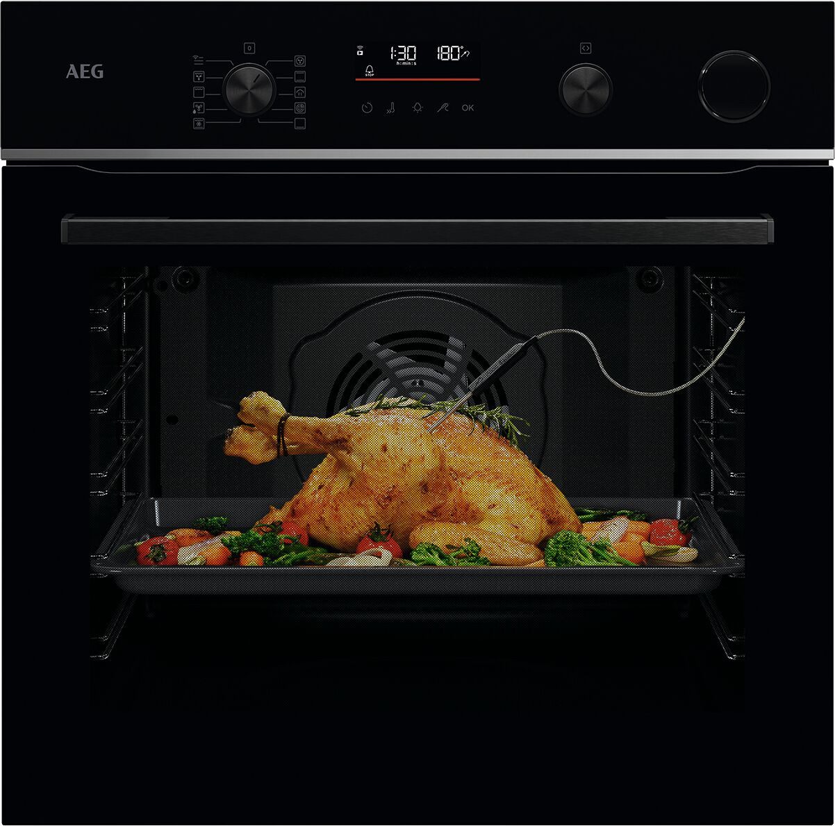 AEG Pyrolyse Backofen 6000 TR6PB50WSB