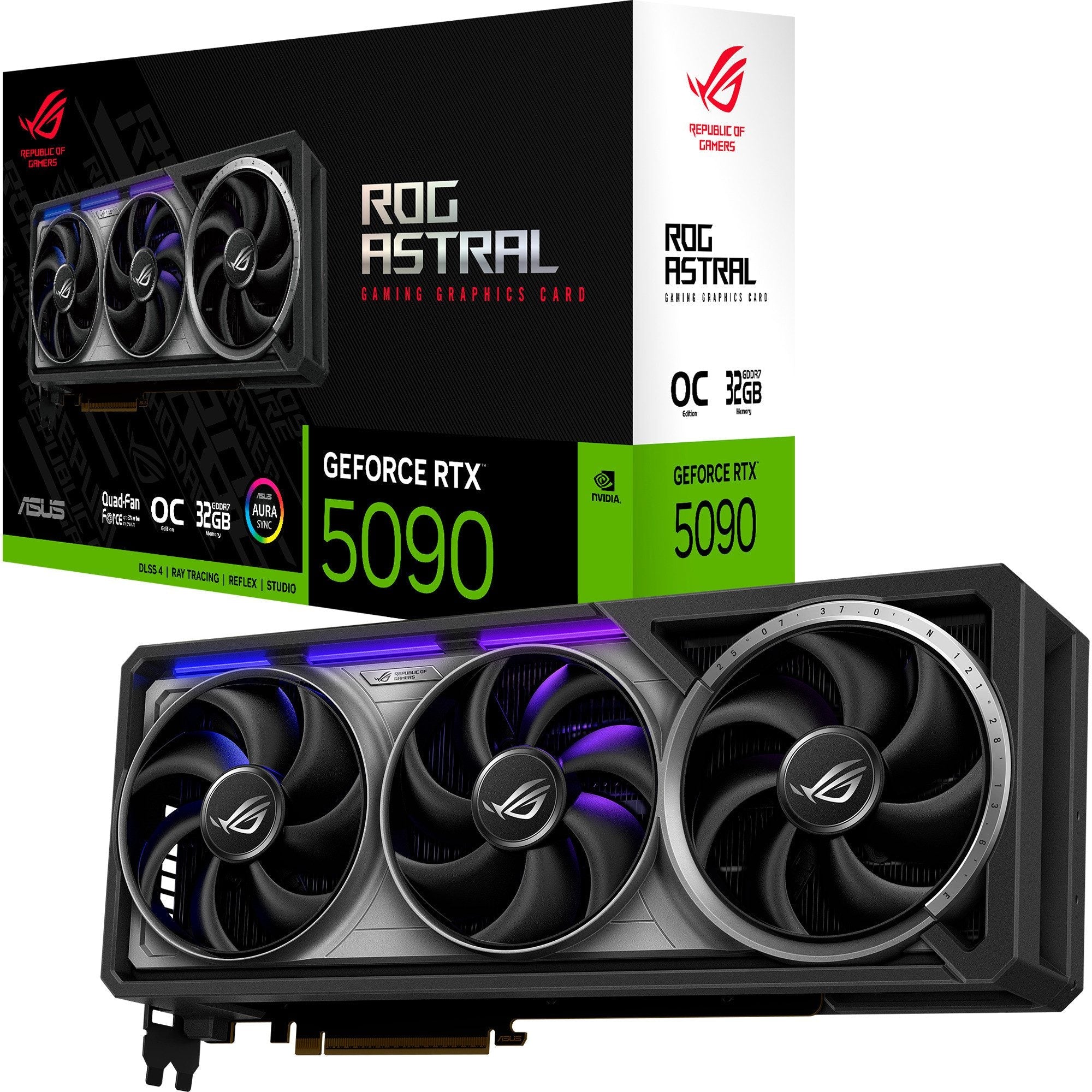 ASUS asus geforce rtx 5090 rog astral gaming oc, grafikkarte