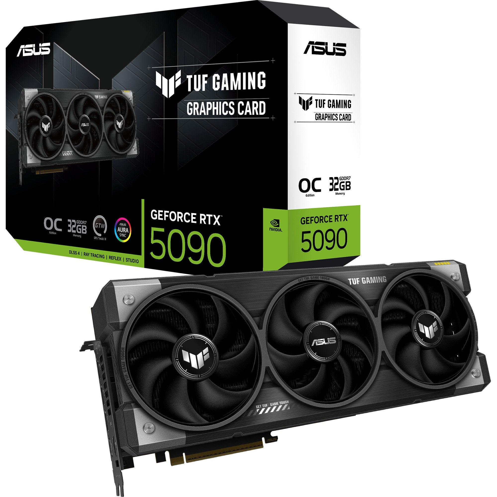 ASUS asus geforce rtx 5090 tuf gaming oc, grafikkarte, grafikkarte