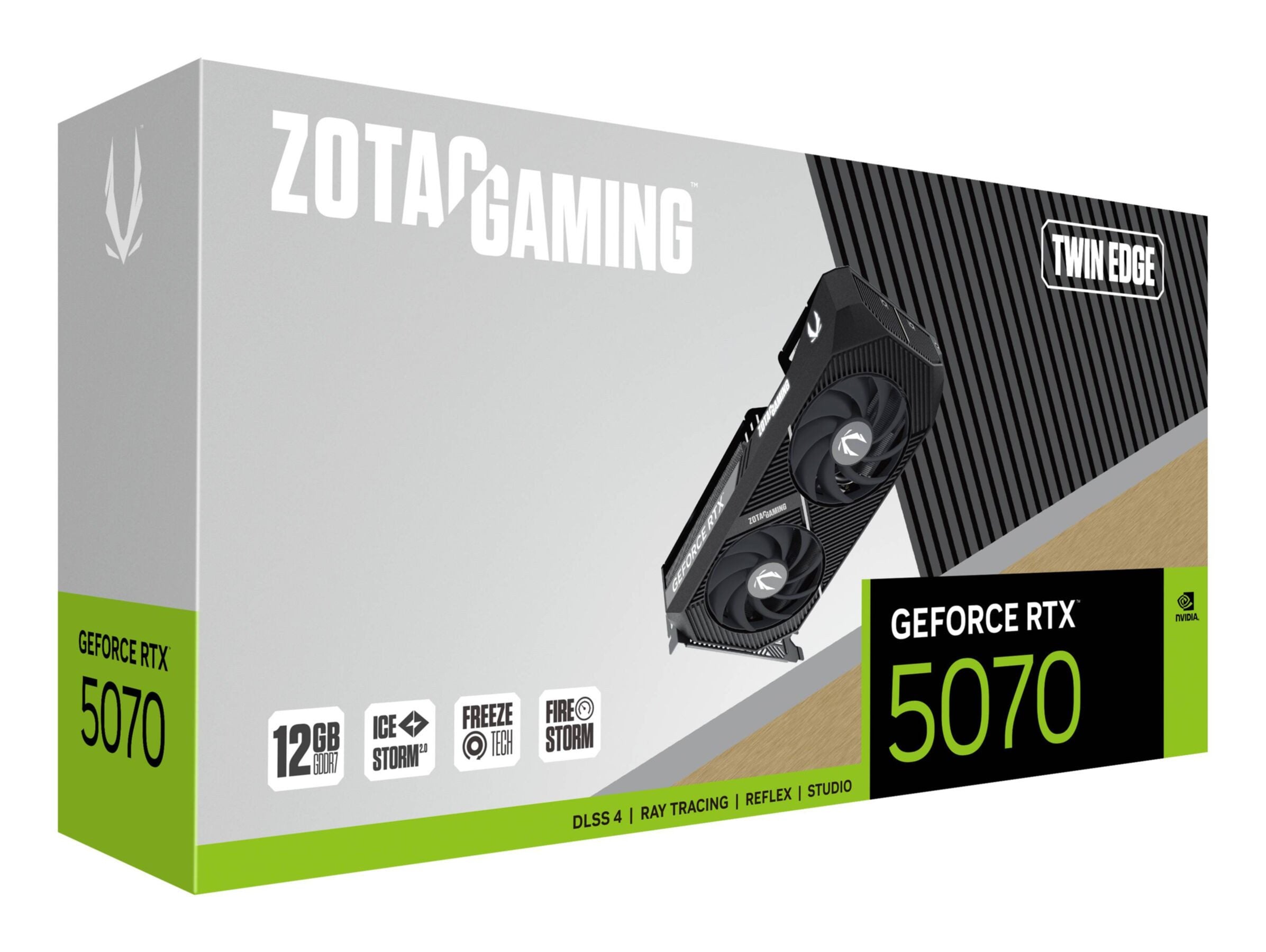 ZOTAC gaming geforce rtx 5070 twin edge grafikkarte