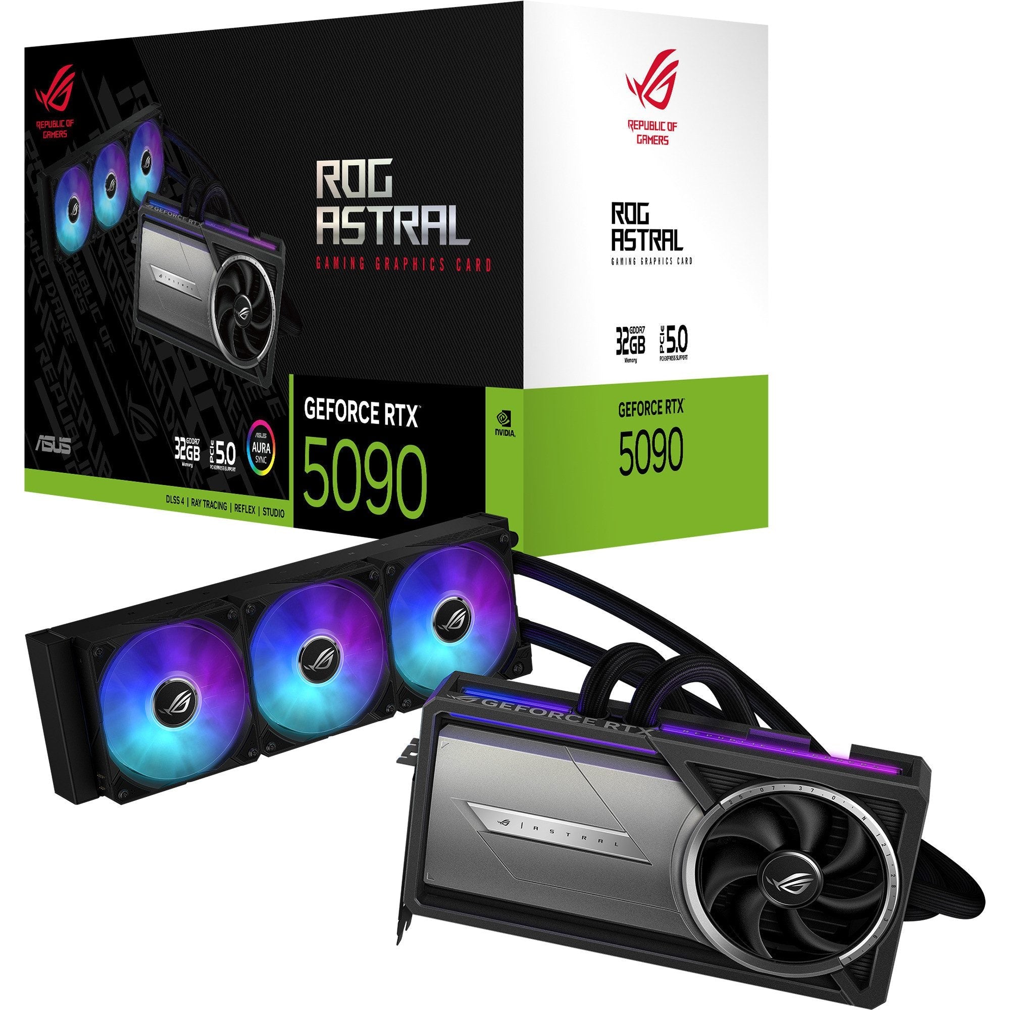 ASUS asus geforce rtx 5090 rog astral lc gaming, grafikkarte