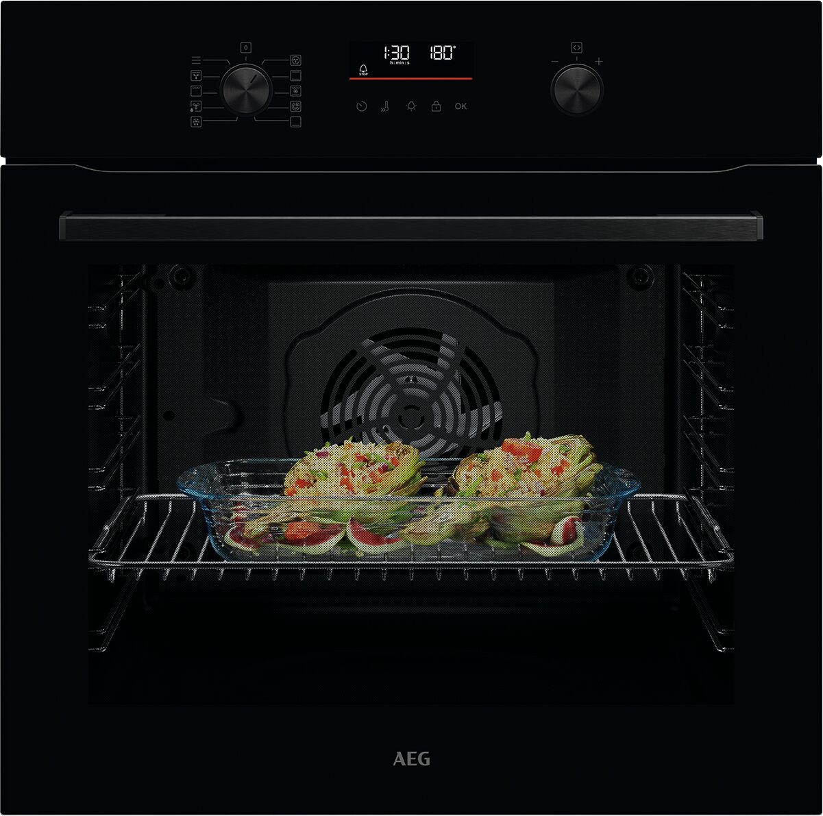AEG Einbaubackofen SurroundCook® Backöfen der Serie 5000 TU5PB40WSK